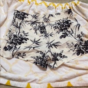 LOFT floral shorts